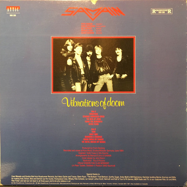 Samain : Vibrations Of Doom (LP,Album)
