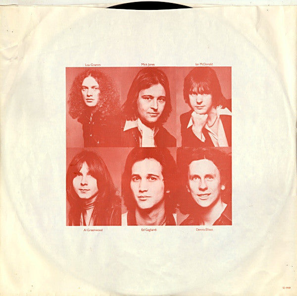 Foreigner : Foreigner (LP,Album,Reissue)