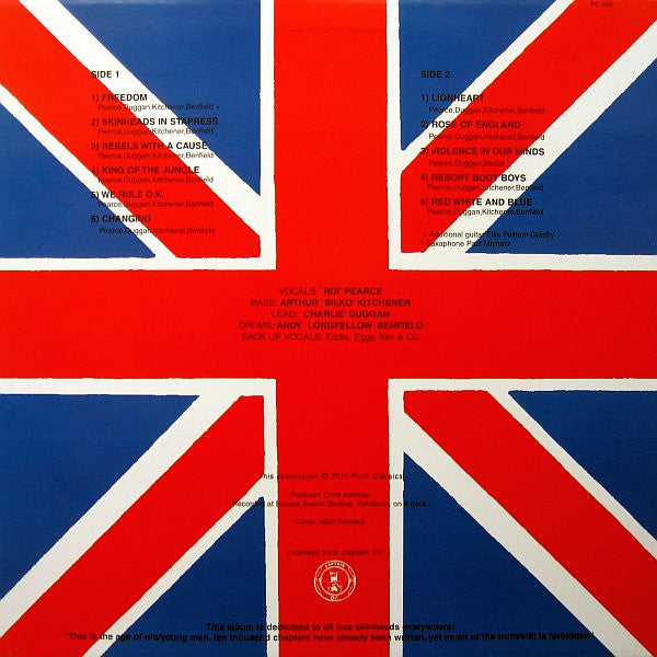 Last Resort, The : A Way Of Life - Skinhead Anthems (LP,Album,Limited Edition,Reissue)