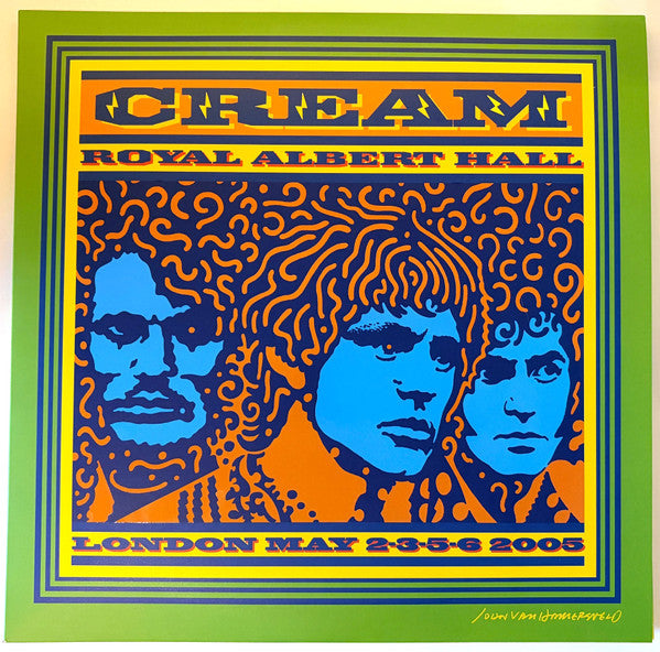 Cream (2) : Cream - Royal Albert Hall - London May 2-3-5-6 2005 (Live) Reissue Splatter 3LP Set (LP,Album,Limited Edition,Reissue,Stereo)