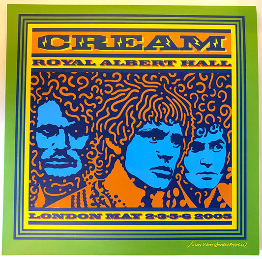Cream (2) : Cream - Royal Albert Hall - London May 2-3-5-6 2005 (Live) Reissue Splatter 3LP Set (LP,Album,Limited Edition,Reissue,Stereo)