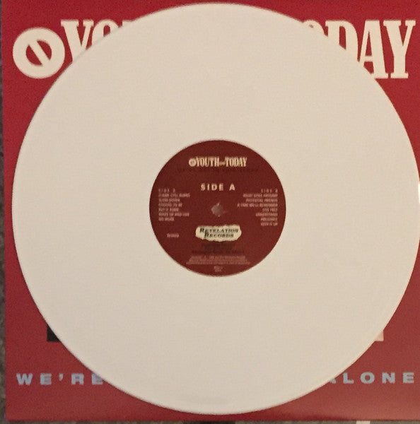 Youth Of Today : We're Not In This Alone (LP,Album,Reissue)