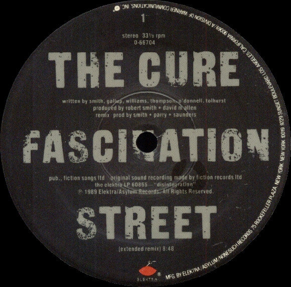 Cure, The : Fascination Street (12",33 ⅓ RPM,Single)