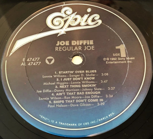 Joe Diffie : Regular Joe (LP,Album,Club Edition)