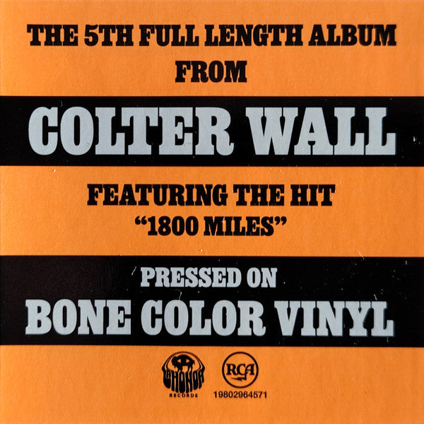 Colter Wall : Memories And Empties (LP,Album,Stereo)