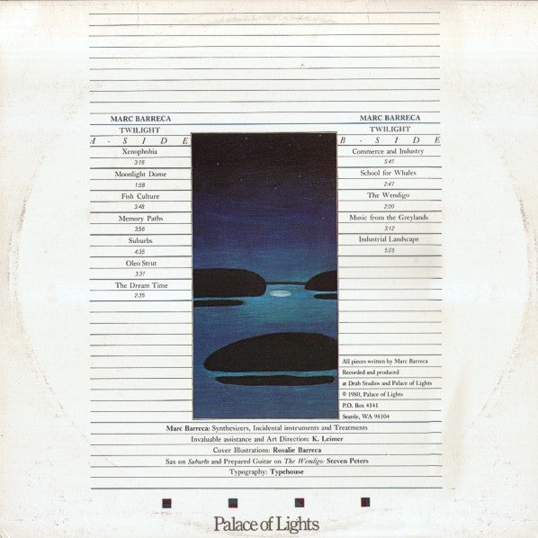 Marc Barreca : Twilight (LP,Album)