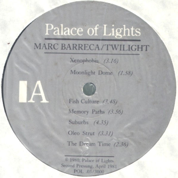 Marc Barreca : Twilight (LP,Album)