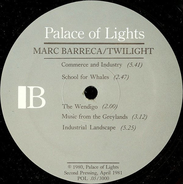 Marc Barreca : Twilight (LP,Album)