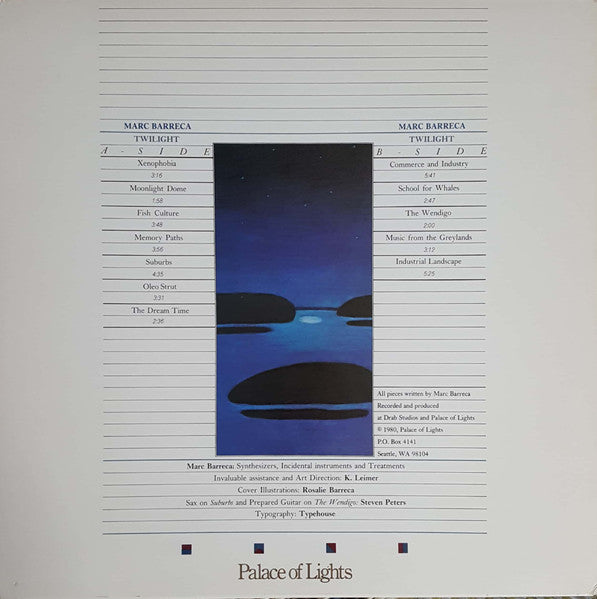 Marc Barreca : Twilight (LP,Album)