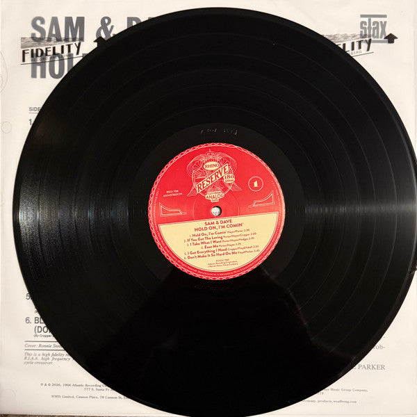 Sam & Dave : Hold On, I'm Comin' (LP,Album,Reissue,Mono)