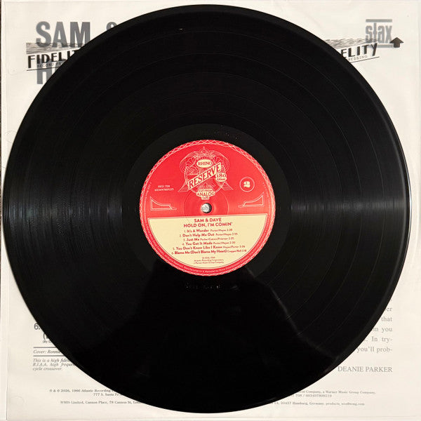 Sam & Dave : Hold On, I'm Comin' (LP,Album,Reissue,Mono)