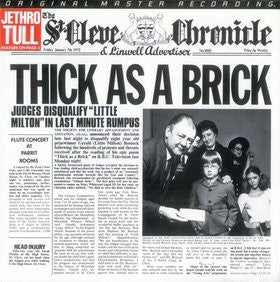 Jethro Tull : Thick As A Brick (LP,Album,Limited Edition,Numbered,Reissue,Remastered)