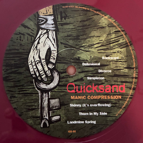 Quicksand (3) : Manic Compression (LP,Album,Reissue,Remastered)