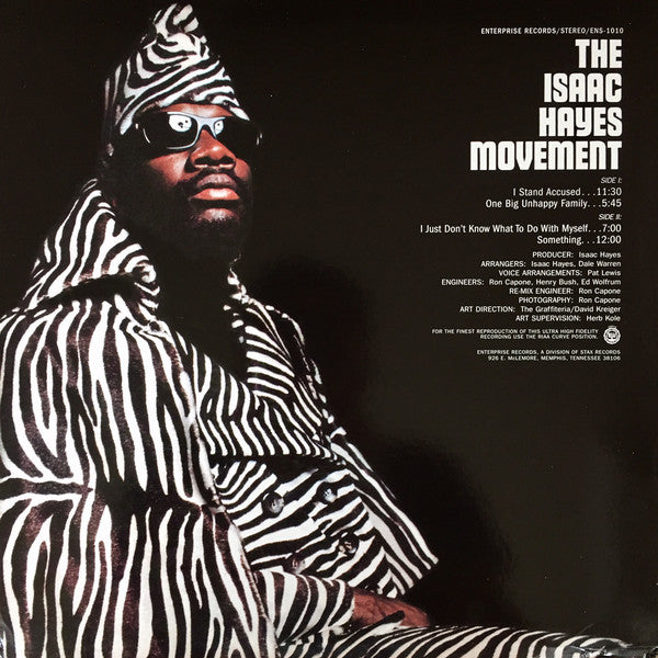 Isaac Hayes : The Isaac Hayes Movement (LP,Album,Reissue)