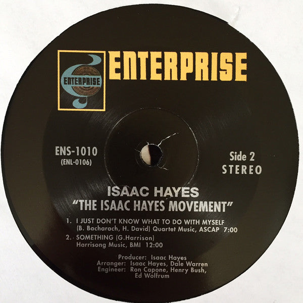 Isaac Hayes : The Isaac Hayes Movement (LP,Album,Reissue)