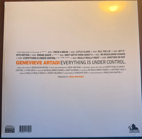 Genevieve Artadi & Real Bad Man : Everything Is Under Control. (LP,Limited Edition)