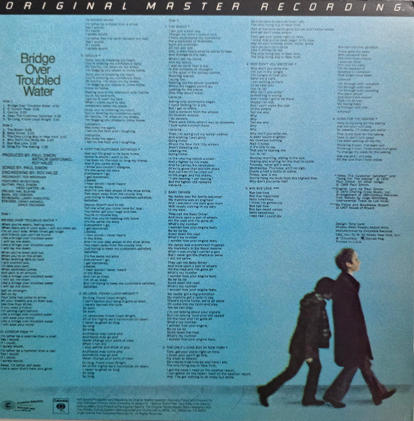 Simon & Garfunkel : Bridge Over Troubled Water (LP,Album,Reissue,Remastered,Stereo)