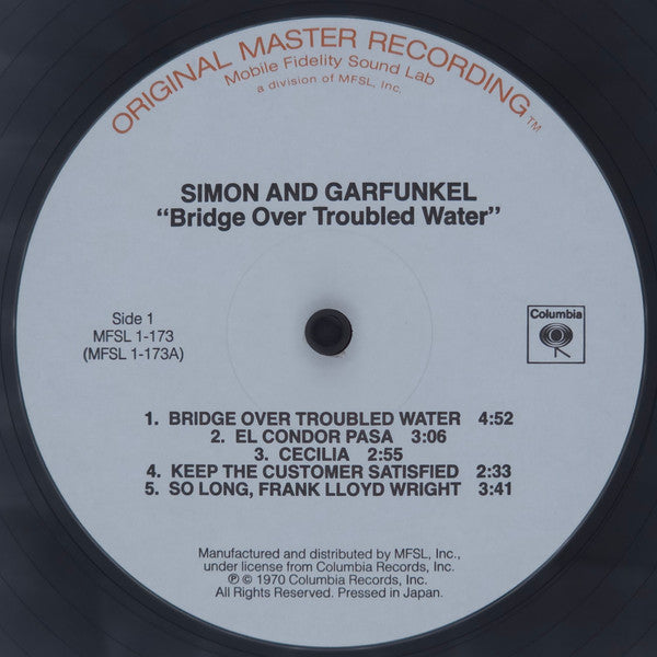 Simon & Garfunkel : Bridge Over Troubled Water (LP,Album,Reissue,Remastered,Stereo)