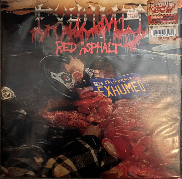 Exhumed : Red Asphalt (LP,Album,Limited Edition)