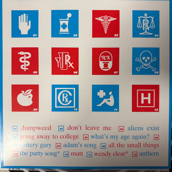 Blink-182 : Enema Of The State (LP,Album,Limited Edition,Numbered,Reissue)
