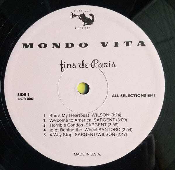 Mondo Vita : Fins De Paris (LP)