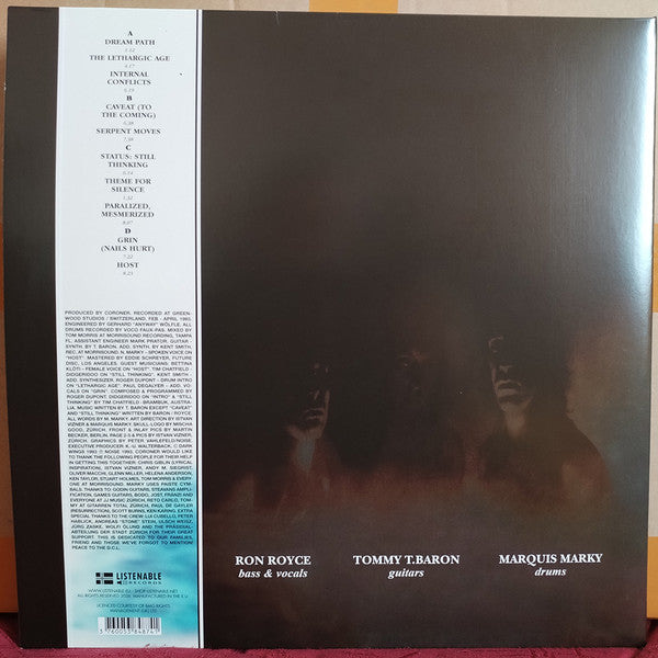 Coroner : Grin (LP,45 RPM,Album,Reissue,Remastered)