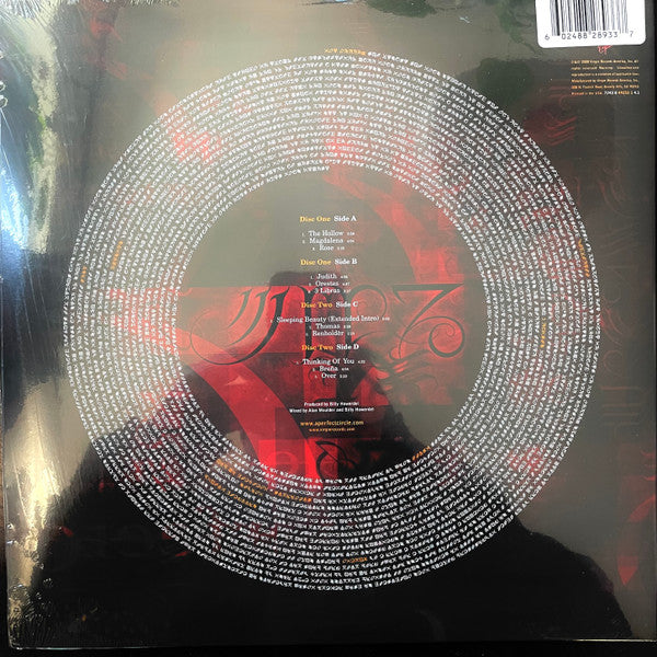 A Perfect Circle : Mer De Noms (LP,Album,Limited Edition,Stereo)