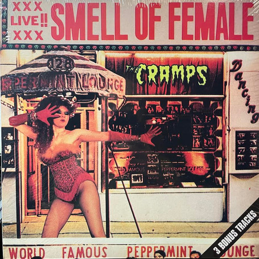 Cramps, The : Smell Of Female (3 Bonus Tracks) (12",Mini-Album,Reissue,Unofficial Release)