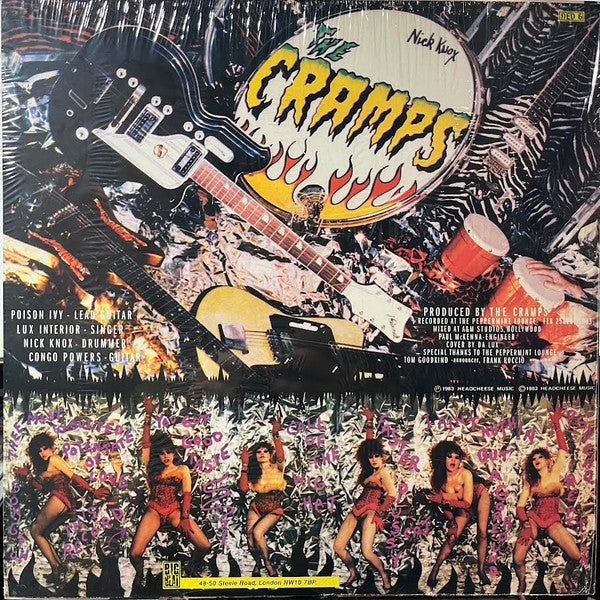 Cramps, The : Smell Of Female (3 Bonus Tracks) (12",Mini-Album,Reissue,Unofficial Release)