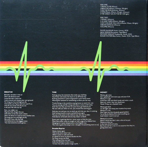 Pink Floyd : The Dark Side Of The Moon (LP,Album)