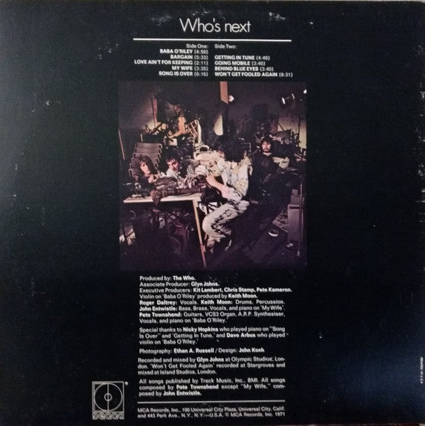 Who, The : Who's Next (LP,Album)