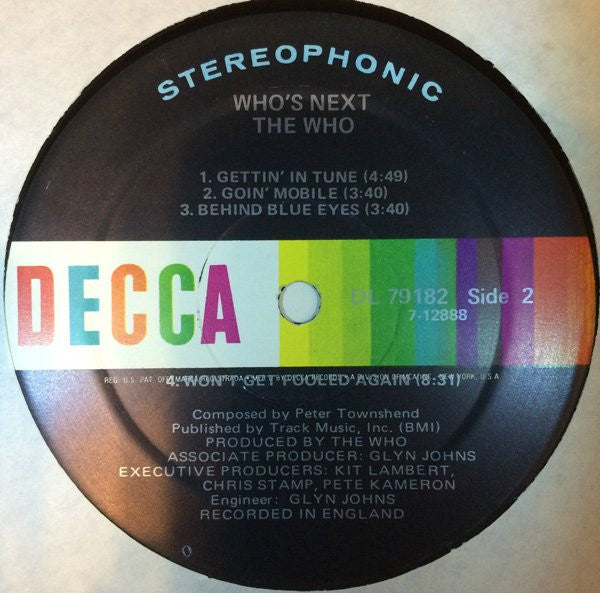 Who, The : Who's Next (LP,Album)