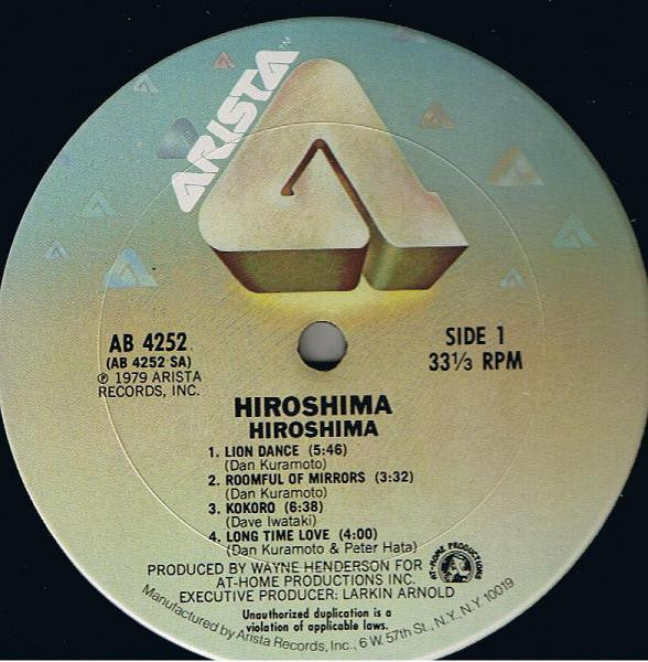 Hiroshima (3) : Hiroshima (LP,Album)