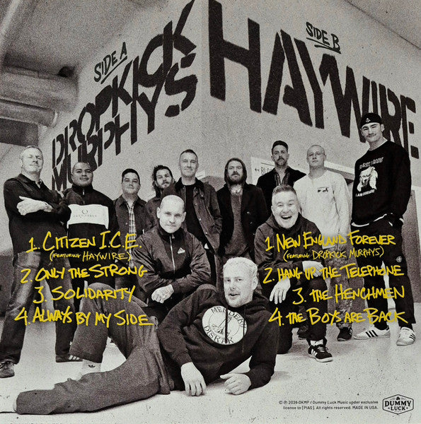 Dropkick Murphys / Haywire (22) : New England Forever (12",EP,Limited Edition)