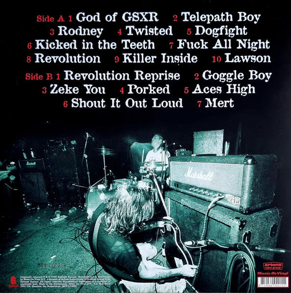 Zeke : Kicked In The Teeth (LP,Album,Limited Edition,Numbered,Reissue,Stereo)