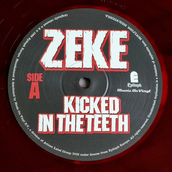 Zeke : Kicked In The Teeth (LP,Album,Limited Edition,Numbered,Reissue,Stereo)