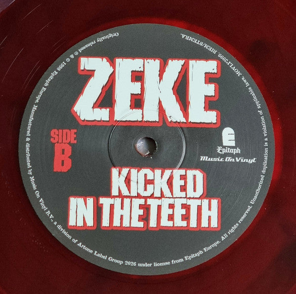 Zeke : Kicked In The Teeth (LP,Album,Limited Edition,Numbered,Reissue,Stereo)