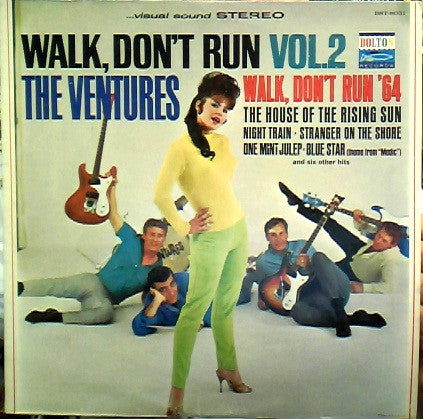 Ventures, The : Walk, Don't Run Vol. 2 (LP,Album,Stereo)