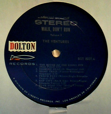 Ventures, The : Walk, Don't Run Vol. 2 (LP,Album,Stereo)