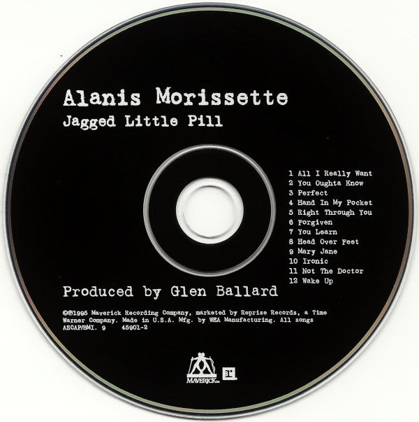 Alanis Morissette : Jagged Little Pill (Album,Stereo)