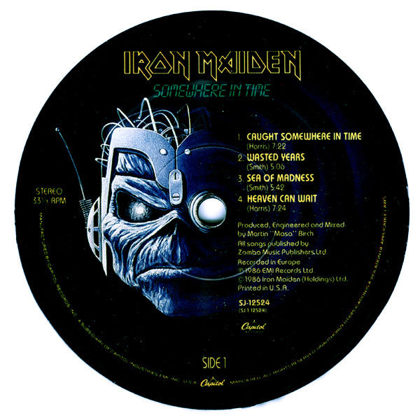 Iron Maiden : Somewhere In Time (LP,Album)