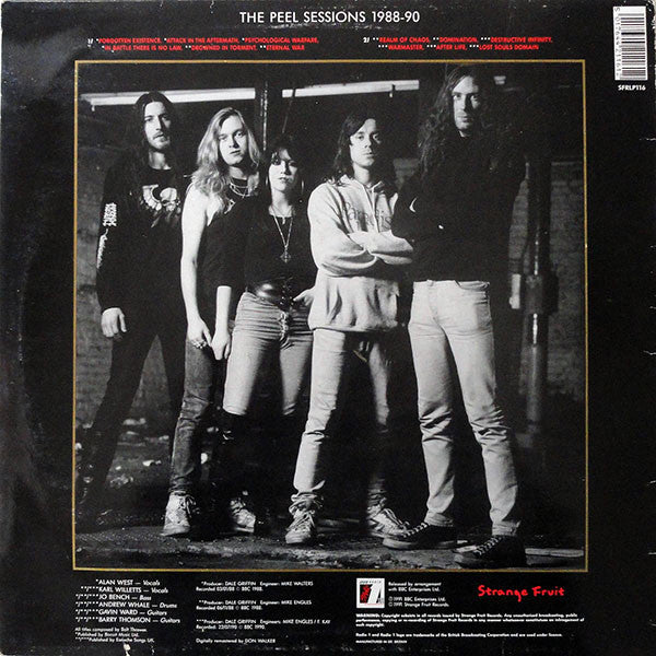 Bolt Thrower : The Peel Sessions 1988-90 (LP,Compilation,Remastered)