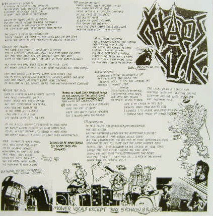 Chaos UK & Extreme Noise Terror : Earslaughter (LP,Album,Reissue)