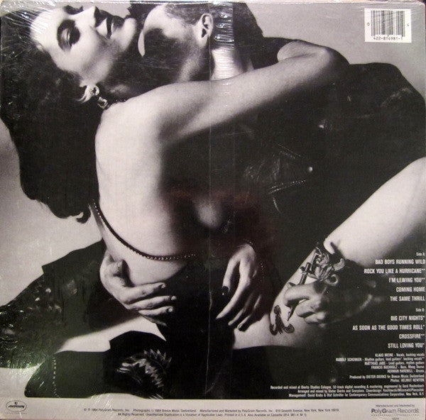Scorpions : Love At First Sting (LP,Album,Stereo)