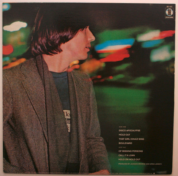 Jackson Browne : Hold Out (LP,Album,Stereo)