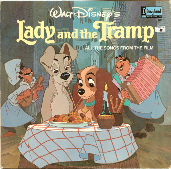 Peggy Lee : Walt Disney's Lady And The Tramp (All The Songs From The Film) (LP,Album)