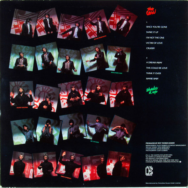 Cars, The : Shake It Up (LP,Album,Club Edition)