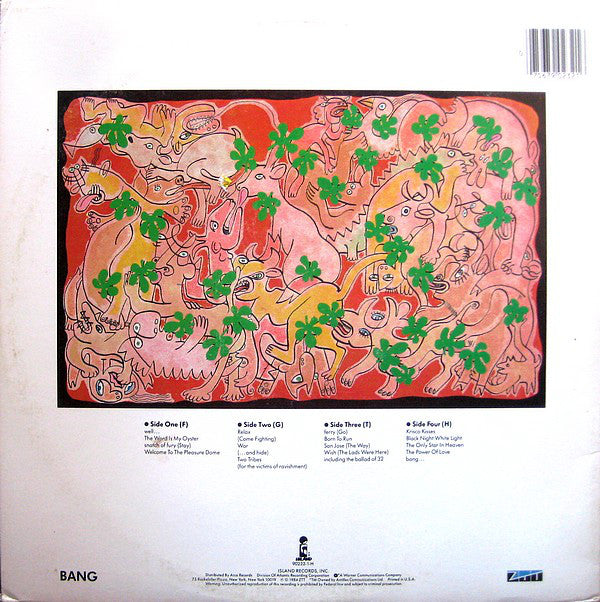 Frankie Goes To Hollywood : Welcome To The Pleasuredome (LP,Album)