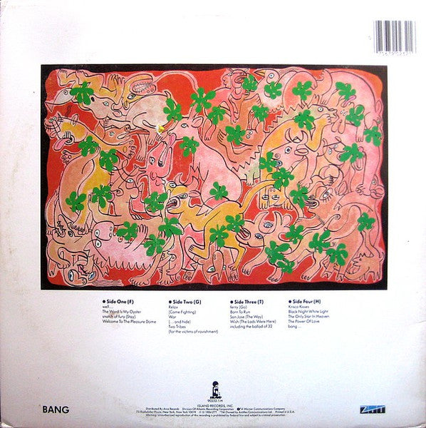 Frankie Goes To Hollywood : Welcome To The Pleasuredome (LP,Album,Stereo)