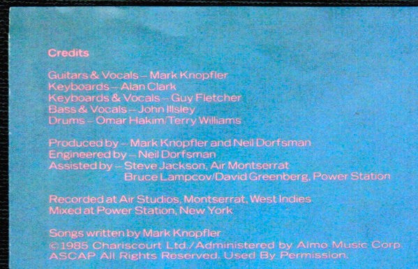 Dire Straits : Brothers In Arms (LP,Album,Club Edition)